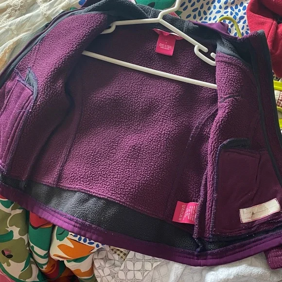 Weatherproof Deep Purple Fleece Jacket - Picture 4 of 4